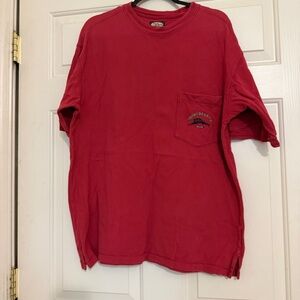 Vintage Tommy Bahama Men’s Red Relax Pocket T-Shirt Tee Size Medium M